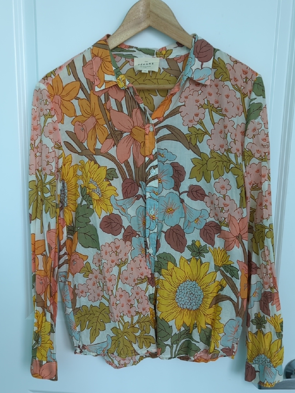 Sezane 70's Blouse